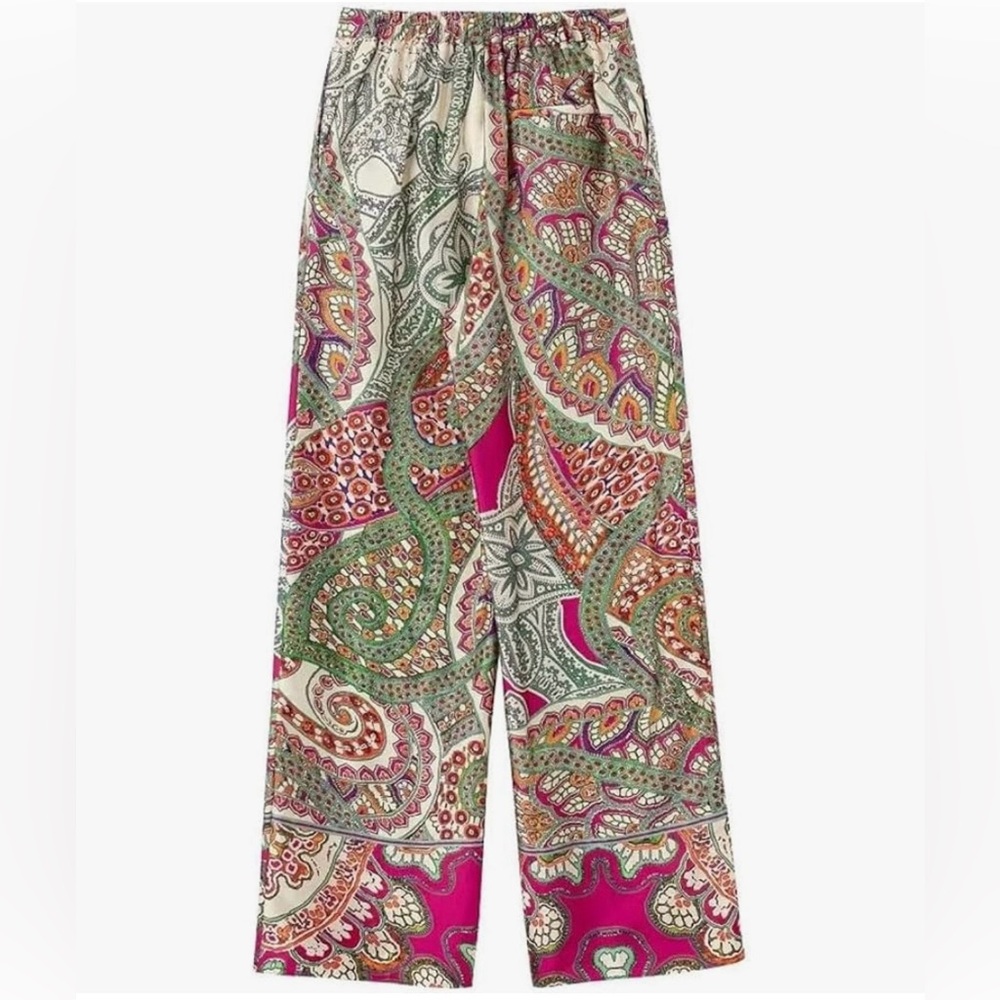 NWT Zara Kimono and pant set Size Small - Picture 4 of 14